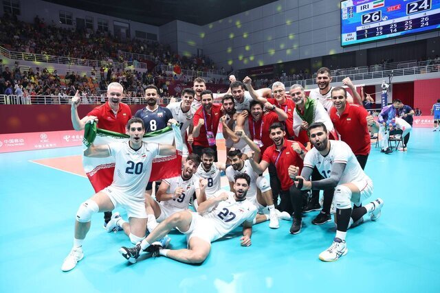 کسب اولین طلای کاروان ایران در بازی‌های هانگژو/ والیبال هت‌تریک کرد