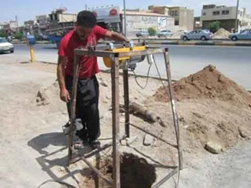 Where can I hire a manual well driller