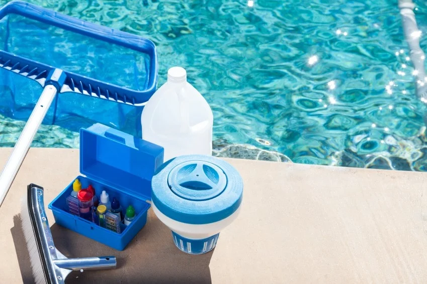 How to make the pool water clear