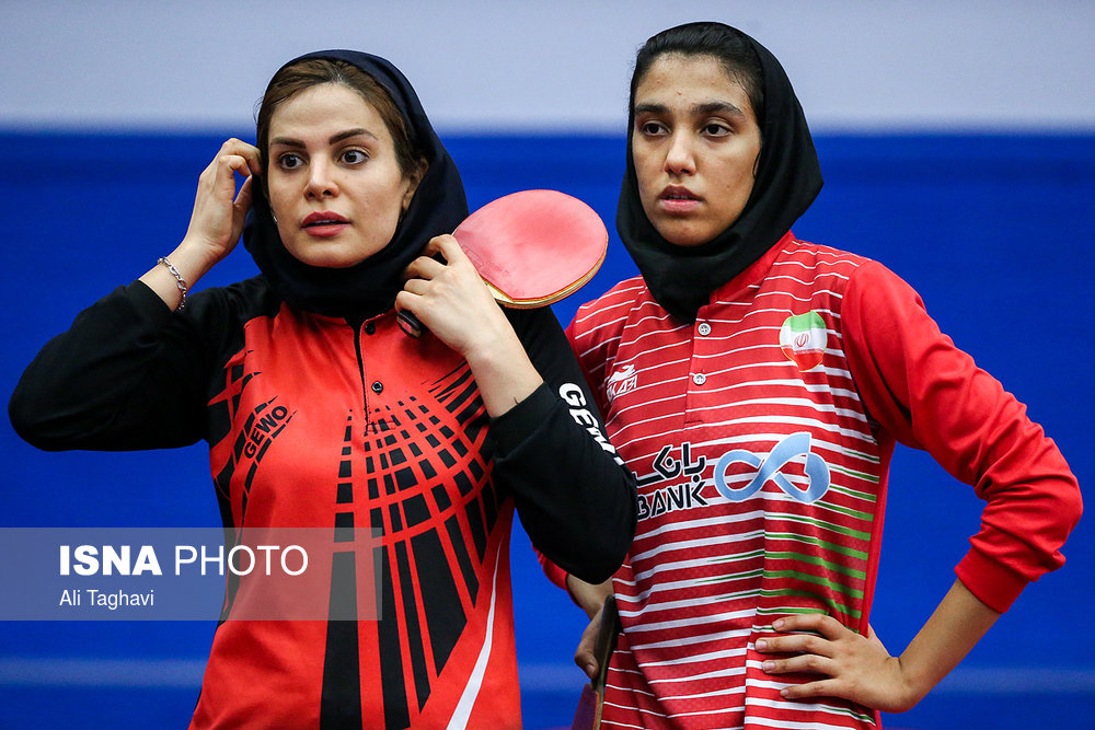 حذف دختران پینگ‌پنگ‌باز ایران از مسابقات چک